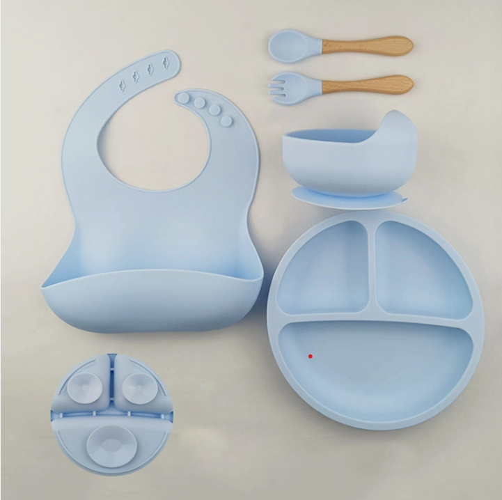Freshairtribe Baby Silicone Feeding set