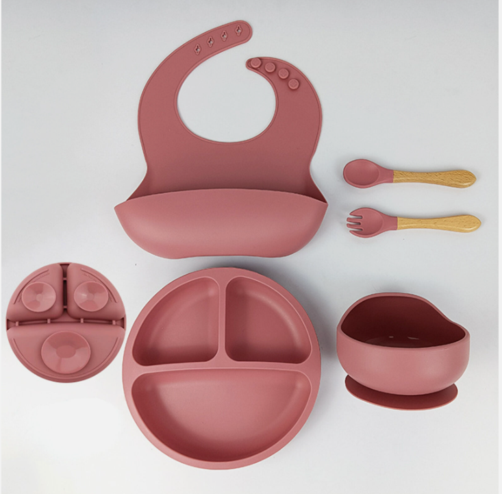 Freshairtribe Baby Silicone Feeding set