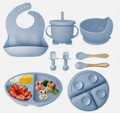Freshairtribe Baby Silicone Feeding set