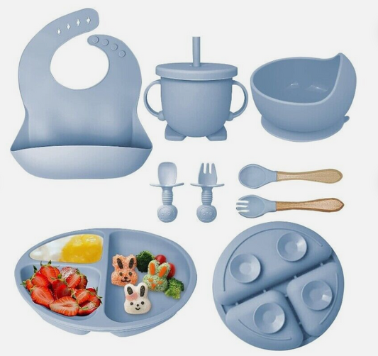 Freshairtribe Baby Silicone Feeding set