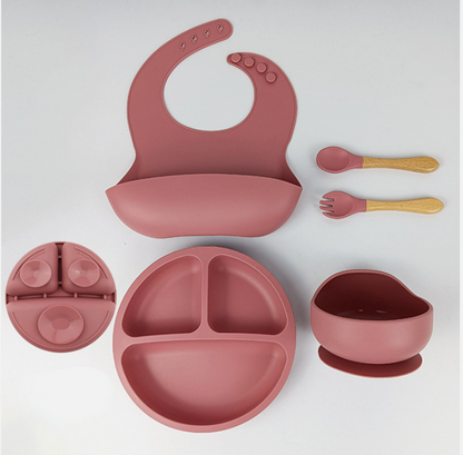 Freshairtribe Baby Silicone Feeding set
